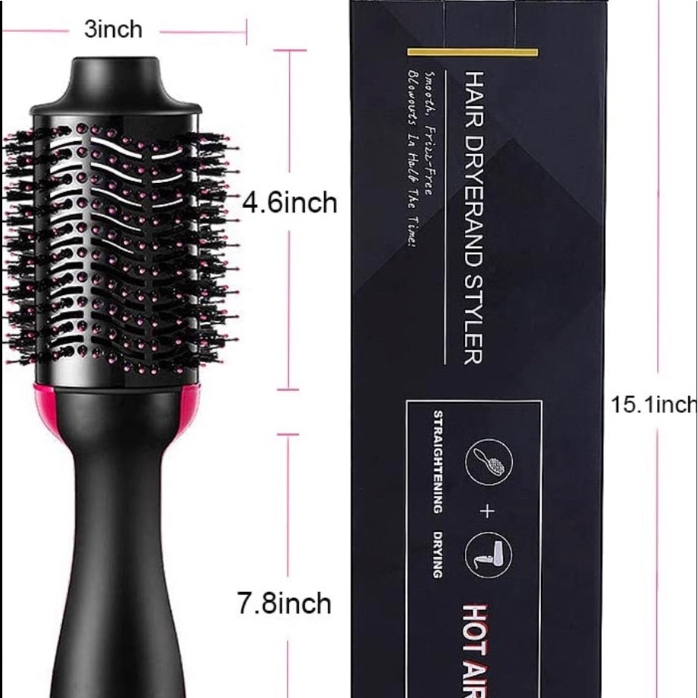 Hair dryer and styler